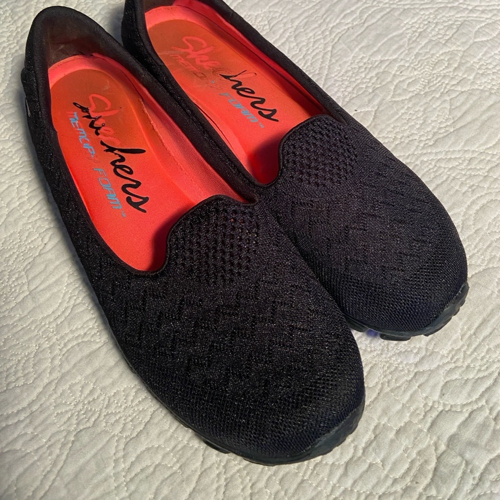 Sketchers Memory Foam Black Shoes - image 1